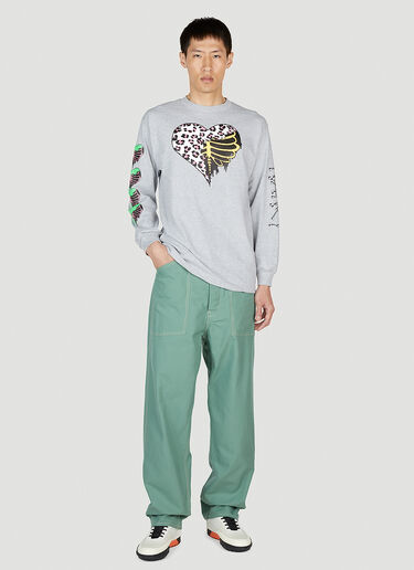 LN-CC® - Nancy: Emo Sweatshirt - Grey Nancy Emo Sweatshirt Grey ncy0153004