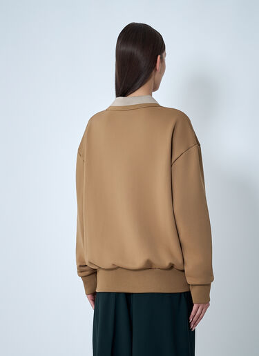 Lacoste Logo Motif Sweatshirt Beige lac0262009