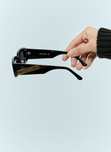 LN-CC® - Poppy Lissiman: Stevie Sunglasses - Black Poppy Lissiman Stevie Sunglasses Black ppl0253007