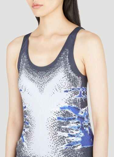 LN-CC® - Y/Project: Whisker Print Tank Top - Grey Y/Project Whisker Print Tank Top Grey ypr0254025