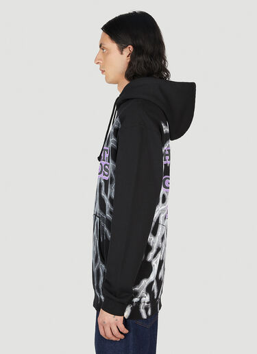 LN-CC® - Saintwoods: Lightning Hooded Sweatshirt - Black Saintwoods Lightning Hooded Sweatshirt Black swo0151012