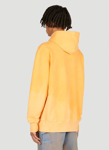 NOTSONORMAL Splashed Hooded Sweatshirt Orange nsm0351017