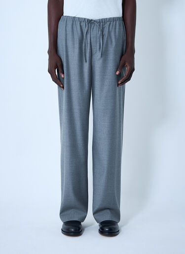 LN-CC® - The Row: Xon Wool Pants - Grey The Row Xon Wool Pants Grey row0162008