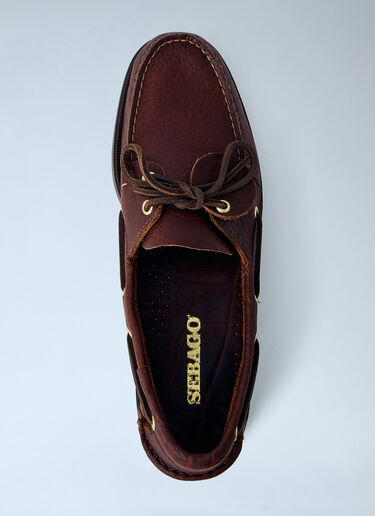 Sebago ポートランド アーティザン モモス  レースアップ ダークブラウン seb0164001