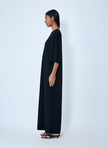 LN-CC® - TOTEME: Knit Tee Dress - Black TOTEME Knit Tee Dress Black tot0263029