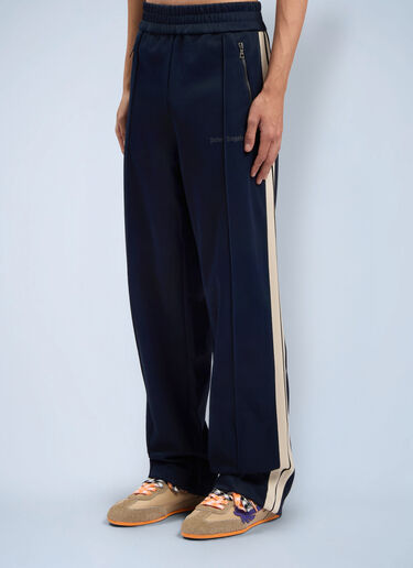 Palm Angels Classic Logo Zip-Up Track Pants Dark Blue pma0162097
