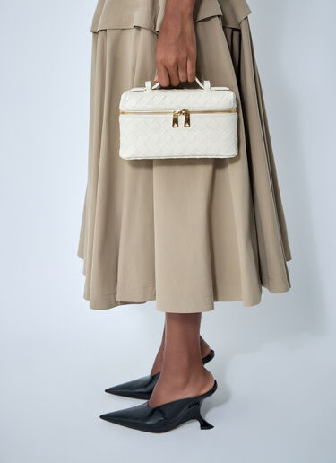 LN-CC® - Bottega Veneta: Bang Bang Crossbody Bag - White Bottega Veneta Bang Bang Crossbody Bag White bov0261043