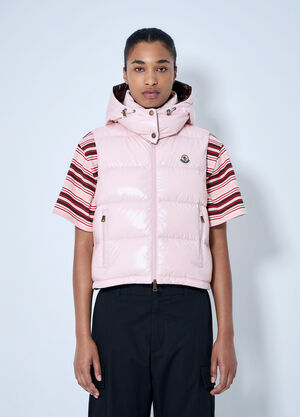 LN-CC® - Moncler: Niverolle Vest - Pink Moncler Niverolle Vest Pink mon0265060