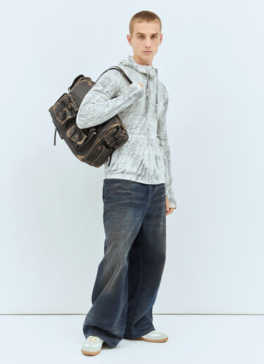 LN-CC® - Acne Studios: Multi-Pocket Tote Bag - Brown Acne Studios Multi-Pocket Tote Bag Brown acn0158019