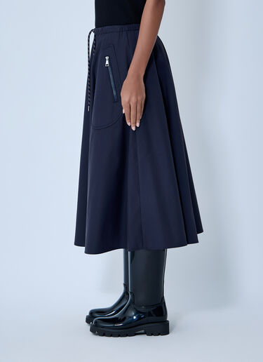 Moncler Drawstring Skirt Navy mon0263029