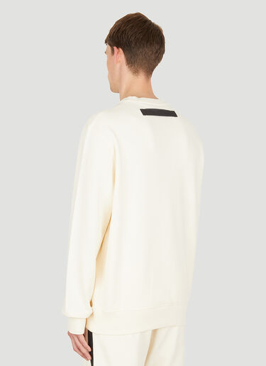 Alexander McQueen Logo Patch Sweatshirt Cream amq0150002