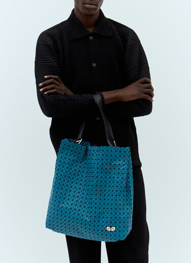 LN-CC® - Bao Bao Issey Miyake: Cart S Tote Bag - Blue Bao Bao Issey Miyake Cart S Tote Bag Blue bao0157003
