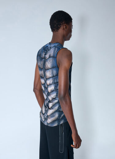LN-CC® - Nike by Yaku: Re-Create Reptile Tank Top - Blue Nike by Yaku Re-Create Reptile Tank Top Blue nik0165021