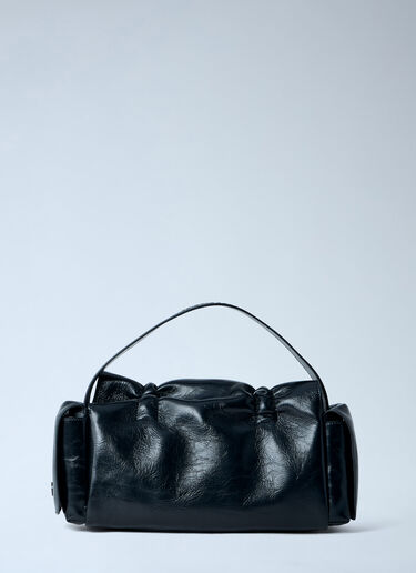 LN-CC® - Acne Studios: Multipocket Shoulder Bag - Black Acne Studios Multipocket Shoulder Bag Black acn0263024