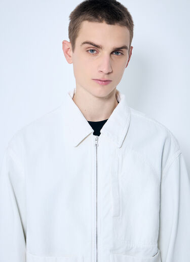 LN-CC® - Dries Van Noten: Veper Jacket - White Dries Van Noten Veper Jacket White dvn0160005
