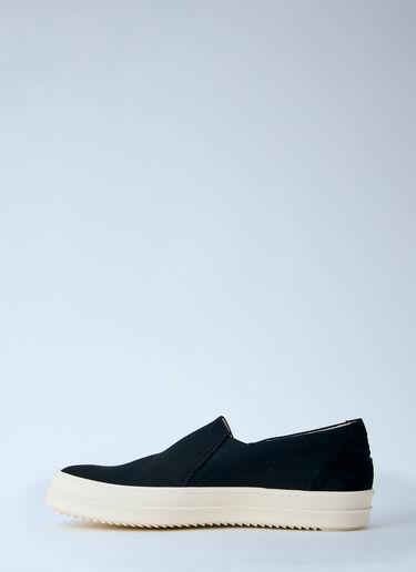 Rick Owens DRKSHDW Penta Boat Sneakers Black drk0164035