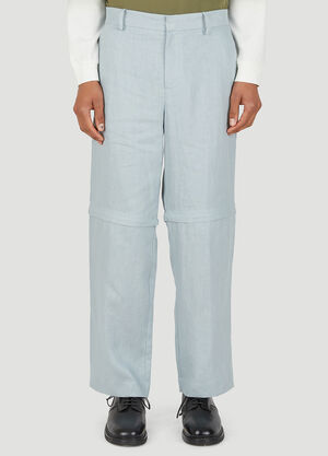 Wynn Hamlyn Zip Off Cargo Trouser Blue wyh0148010