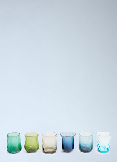 Bitossi Home Set Of Six Assorted Tumblers Multicolour wps0692585