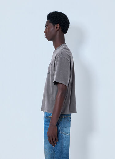 LN-CC® - Jean Paul Gaultier: Printed Cotton Jersey T-Shirt - Grey Jean Paul Gaultier Printed Cotton Jersey T-Shirt Grey jpg0164006
