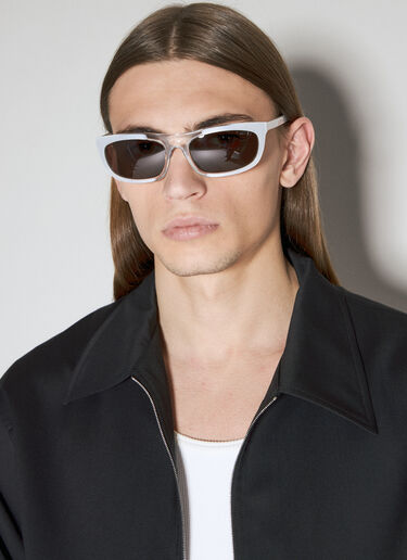 LN-CC® - Our Legacy: Shelter Sunglasses - Silver Our Legacy Shelter Sunglasses Silver ous0356021