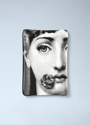 Fornasetti Tema e Variazioni N.137 Rectangle Ashtray Black wps0691877