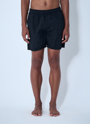 Stone Island Nylon Metal Swim Shorts Black sto0162028