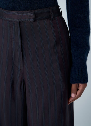 LN-CC® - Dries Van Noten: Tailored Pants - Burgundy Dries Van Noten Tailored Pants Burgundy dvn0262009