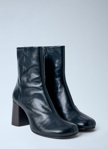 LN-CC® - Lemaire: Anatomic 80 Ankle Boots - Black Lemaire Anatomic 80 Ankle Boots Black lem0264019