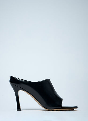 Bottega Veneta Rana Heeled Mules Black bov0260009