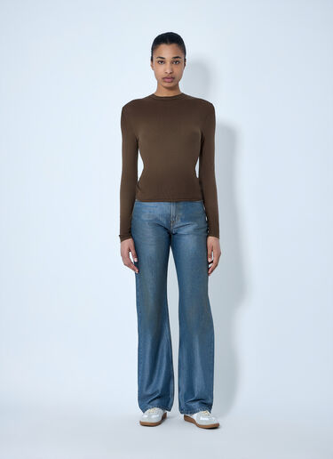 Our Legacy Wide-Leg Denim Trousers Blue our0264032