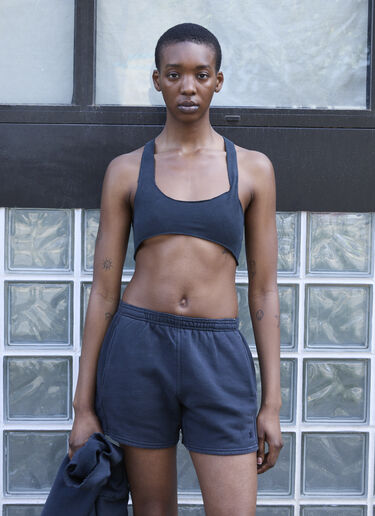 LN-CC® - GREG ROSS: Raw Cut Bra Top - Black GREG ROSS Raw Cut Bra Top Black grr0257005