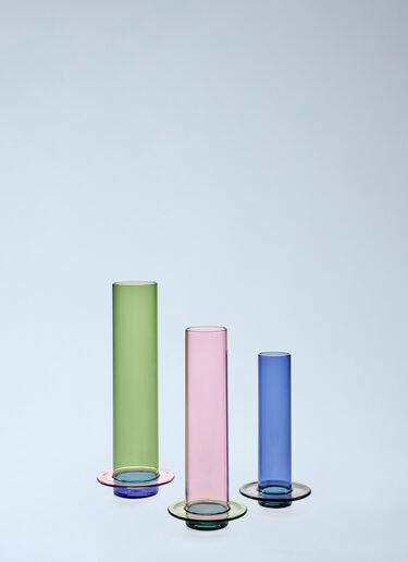 LN-CC® - Serax: Large Glass Tower Vase - Multicolour Serax Large Glass Tower Vase Multicolour wps0692061
