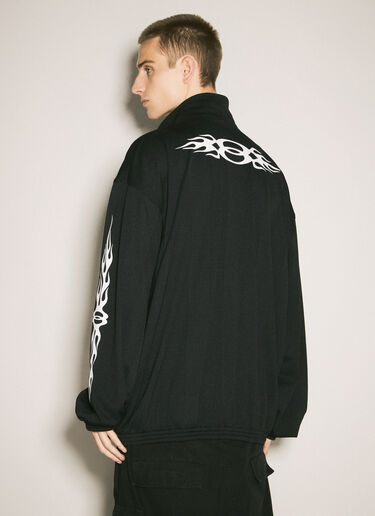 LN-CC® - Balenciaga: Tracksuit Jacket - Black Balenciaga Tracksuit Jacket Black bal0157001
