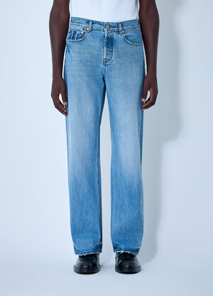 Jacquemus Le De-Nimes Droit Jeans Blue jac0162014