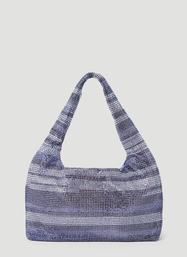 LN-CC® - KARA: Streaking Shoulder Bag - Purple KARA Streaking Shoulder Bag Purple kar0251003