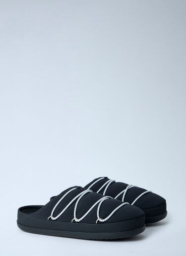 LN-CC® - Moon Boot: MB Slipper Soft Mules - Black Moon Boot MB Slipper Soft Mules Black mnb0363004