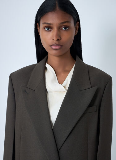 LN-CC® - TOTEME: Shield Blazer - Brown TOTEME Shield Blazer Brown tot0262029