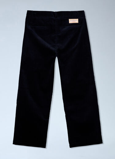 LN-CC® - Brain Dead x Brooks Brothers: California Pleated Corduroy Trouser - Dark Blue Brain Dead x Brooks Brothers California Pleated Corduroy Trouser Dark Blue brb0364001