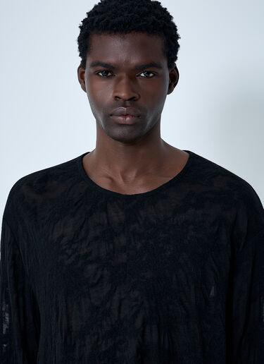 Our Legacy Double Lock U Sweater Black our0163003