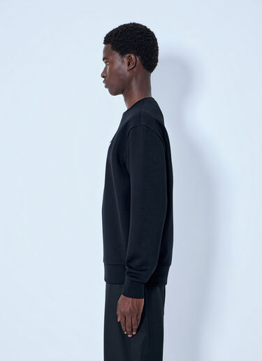 LN-CC® - Prada: Technical Cotton Sweatshirt - Black Prada Technical Cotton Sweatshirt Black pra0166006
