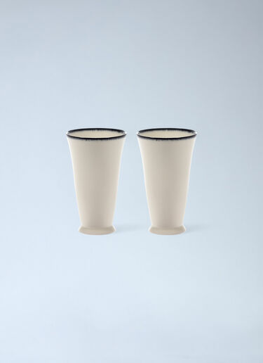 Serax x Ann Demeulemeester Set Of Two Dé Mugs White wps0691785
