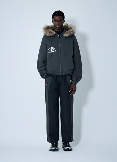 LN-CC® - Umbro: Fur Masked Hood Sweatshirt - Dark Grey Umbro Fur Masked Hood Sweatshirt Dark Grey umb0162010