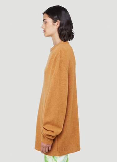 Aries Cut-Out Sweater Orange ari0242008
