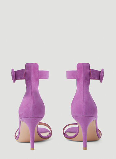 LN-CC® - Gianvito Rossi: Portofino High Heel Sandals - Pink Gianvito Rossi Portofino High Heel Sandals Pink gia0253020