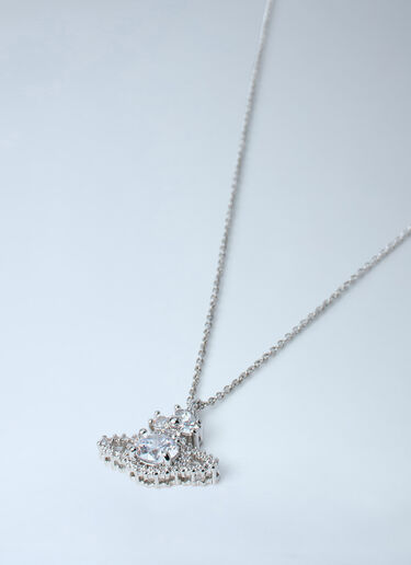 LN-CC® - Vivienne Westwood: Valentina Orb Pendant Necklace - Silver Vivienne Westwood Valentina Orb Pendant Necklace Silver vvw0263068