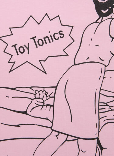 LN-CC® - Toy Tonics: Logo Motif T-Shirt - Pink Toy Tonics Logo Motif T-Shirt Pink toy0363001