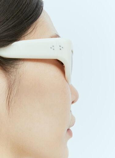 LN-CC® - Port Tanger: Niyyah Sunglasses - White Port Tanger Niyyah Sunglasses White prt0355006