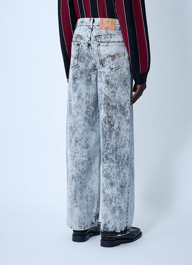 Martine Rose コーティングデニムジーンズ グレー mtr0162010