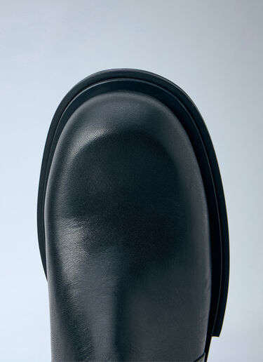 LN-CC® - Rick Owens: Creeper Gabe Boots - Black Rick Owens Creeper Gabe Boots Black ric0163039