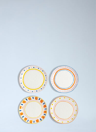 &k Amsterdam Set Of Four Boavista Dinner Plates Multicolour wps0692382